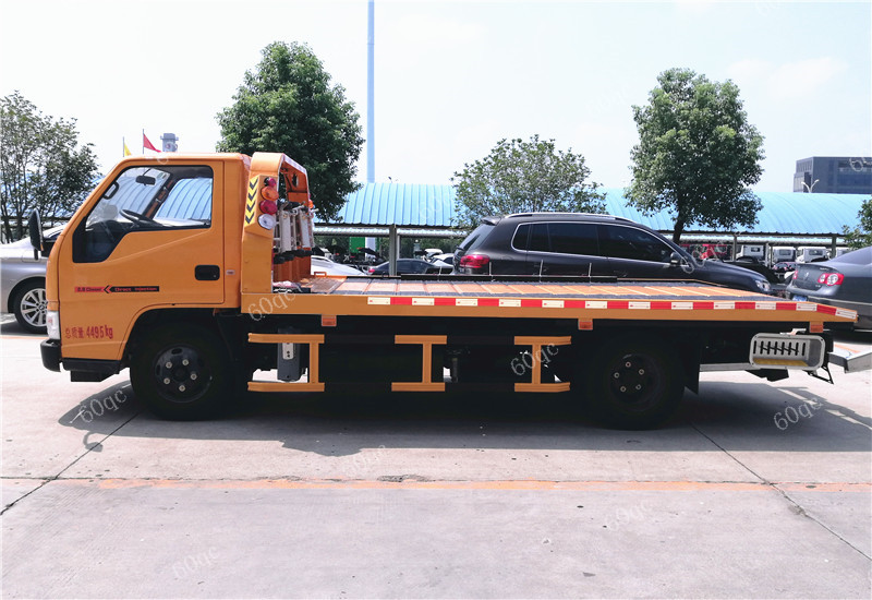 江鈴順達藍牌一拖二清障車