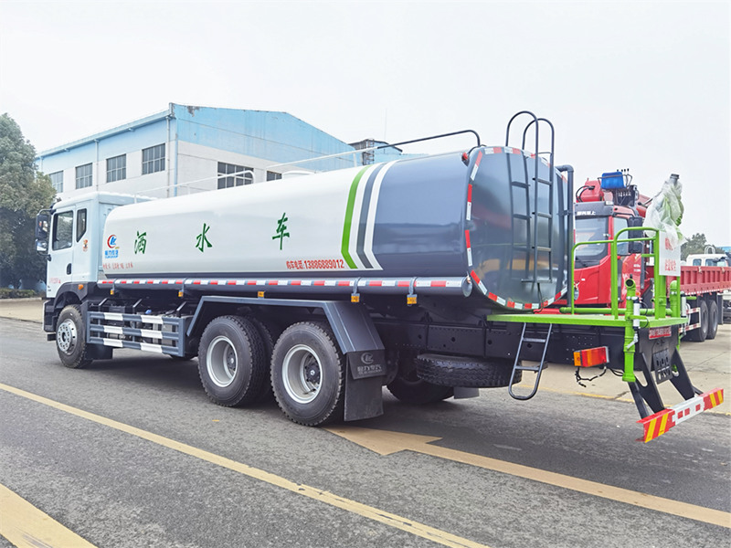 東風T5后雙橋灑水車