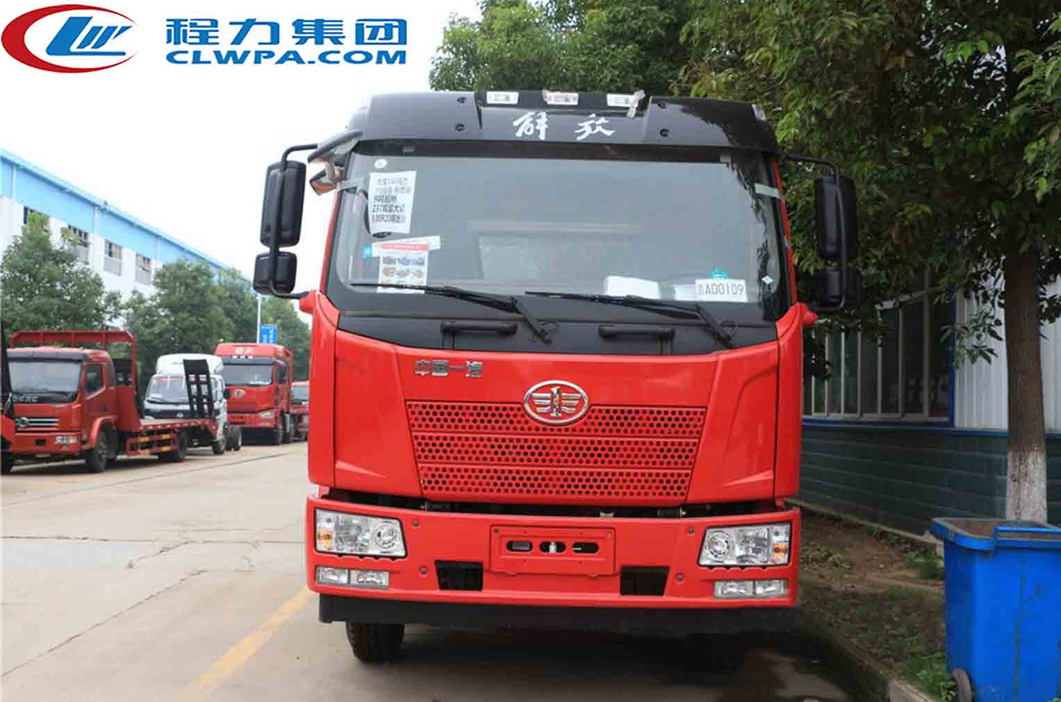 【國五】解放J6單橋平板車