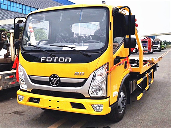 福田奧鈴速運一拖二藍牌清障車