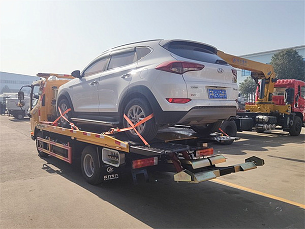 解放J6F藍牌一拖二清障車 解放J6F藍牌一拖二清障車