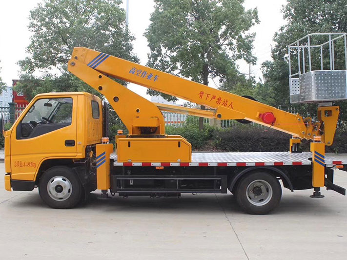 江鈴21米藍牌高空作業車