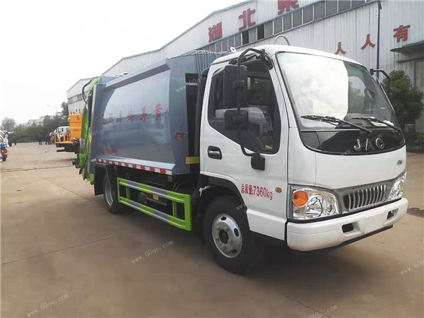 江淮5方壓縮式垃圾車
